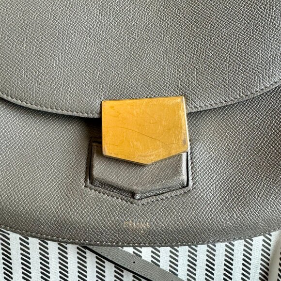 Celine Medium Trotteur Bag in Grey - Picture 6 of 10